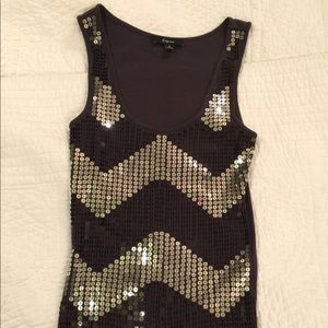 Express Sequined Tank